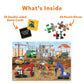 Skillmatics Floor Puzzle & Game - Piece & Play Construction Site, Jigsaw & Toddler Puzzles, Educational Toy, Gifts For Boys & Girls Ages 3, 4, 5, 6, 7 (48 Pieces, 2 X 3 Feet)