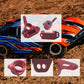RC Alloy Caster Block&Steering Blocks&Rear Stub Axle Carriers for Traxxas 1/10 2WD Slash, Stampede, Rustler, Nitro Slash-Replace