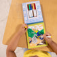 Melissa & Doug On the Go Color by Numbers Kids Design Boards: Playtime, Construction, Sports, and More - Party Favors, Stocking