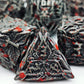 Mjdiceok Metal Dnd Dice Leaf Vine Set Polyhedral Dice 7 Role Playing Dice D&D Solid Dungeons And Dragons Dice (Blood Antique Iro