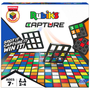 Rubik's Capture Classic Puzzle Strategy Game for Ages 8+, Plastic, Model 6063263