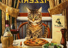 Ravensburger Dinner For One 300 Piece Large Format Jigsaw Puzzle - Fun & Engaging Toy For Adults | Unique Piece Design | Fsc Certified Materials Option
