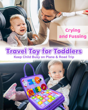 Walenty Toddler Busy Board Montessori Toys For 1 2 3 4 Year Old Girl Boy Birthday Gifts, Busy Book Sensory Learning Toys For Tod