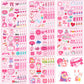 JULMELON 480PCS Happy Mothers Day Stickers, 30 Sheets Cute Mom Stickers Bulk Mothers Day Labels Stickers for Cards Envelopes DI