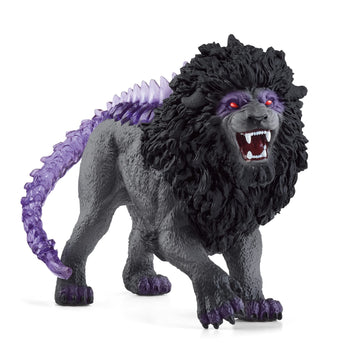 Schleich 42555 Eldrador Creatures Mythical Shadow Lion Action Figure - Highly Detailed And Realistic Figurine Toy With Transpare