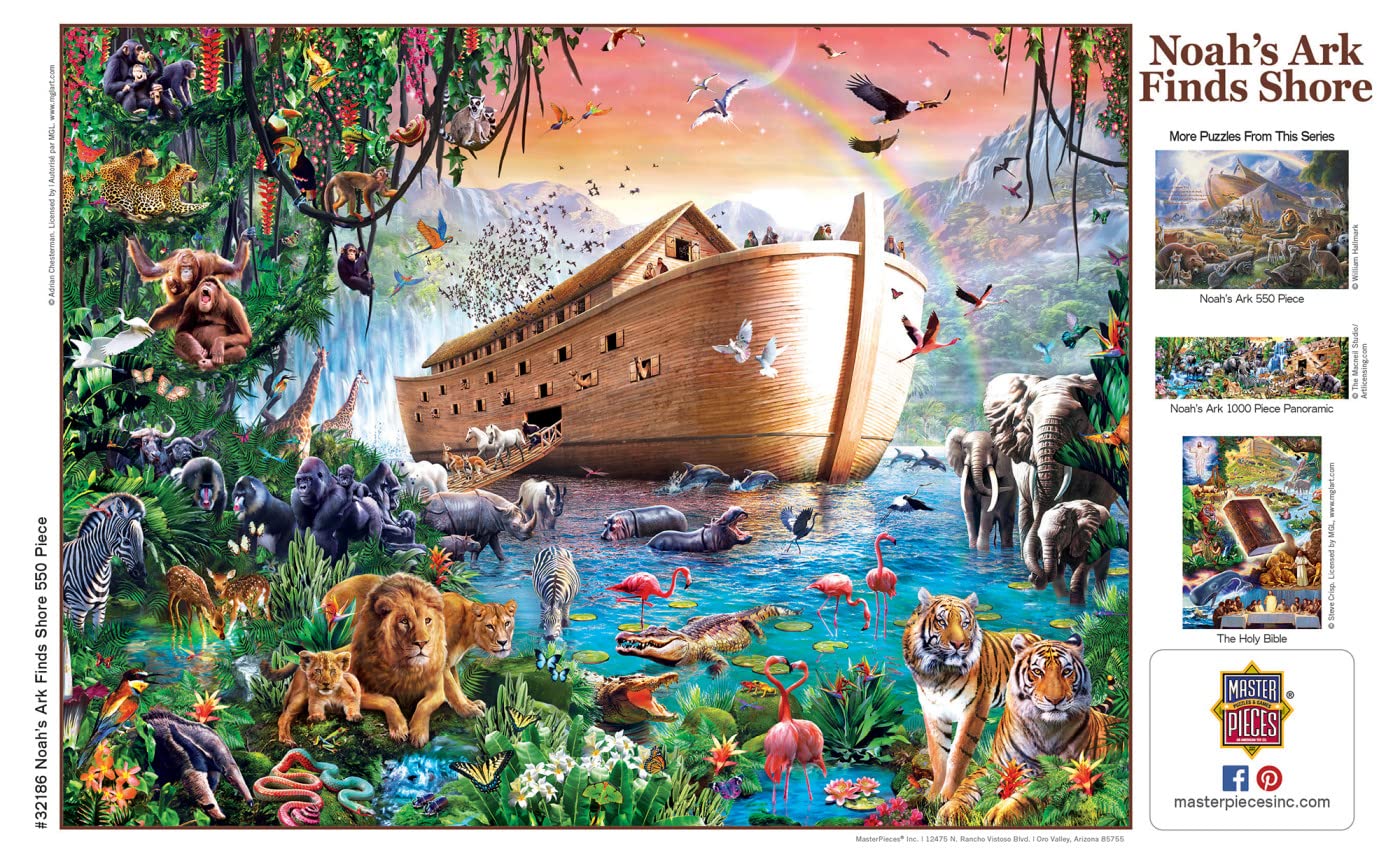 Noah'S Ark Finds Shore 550 Pc