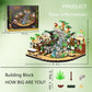 Zoo Building Model Set  4800 Pcs Desert Zoo Micro Building Toys  Creative Zoological Park Model Set  Micro Particle Modular Building House  Gift for mature-themed and Kids (823)