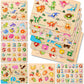 Loyuegiyo 6Pcs Toddler Wooden Peg Puzzle Toys For Age 2-4 3-5 Year Old Boys Girls,Educational Learning Sensory Toy,Puzzles For T