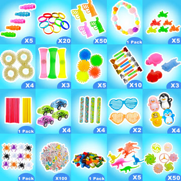 1000 Pcs Kids Party Favors Stocking Stuffers Gifts,Fidgets Toys Pack,Bulk Toys For Carnival Treasure Classroom Prizes Box,Adults