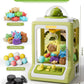 Claw Machine For Kids, Mini Vending Machine With Game Coins & Music, Prize Dispenser Toys For Girls And Boys, Electronic Claw Game Machine For Party Birthdays, Includes 30 Mini Toys (Dinosaur)