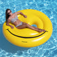 Swimline Smiley Face Pool Float , Yellow