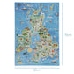 Jigsaw Puzzles 1000 Pieces For Adults - Great British Isles And Ireland Puzzle - 1000 Piece Puzzle For Adults And Kids - British Souvenirs And Gifts By Bopster