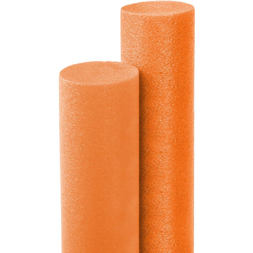 The Dreidel Company Floating Pool Noodles Foam Tube, Thick Noodles For Floating In The Swimming Pool, Assorted Colors, 52 Inches Long (Orange)