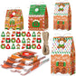 Woanger 24 Empty Advent Calendar Boxes To Fill, Christmas Advent Calendar 24 Days Advent Countdown Gift Boxes Christmas Gingerbr