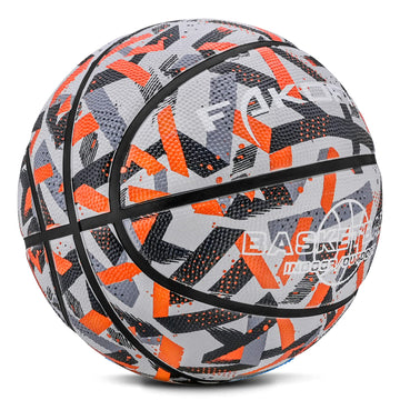 Fakofis Kids Basketball Size 5, 27.5 Inch, Polyurethane, Red