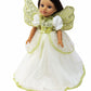 American Fashion World Gold Angel Dress for 14-Inch Dolls | enhanced Quality & Trendy Design | Dolls Clothes | Outfit Fashions for Dolls for Popular Brands