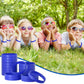 Bouiexye 60 Pieces Rubber Bracelets Dark Blue Sports Band Unisex for Sports Teams Party Games Fashion Decorations