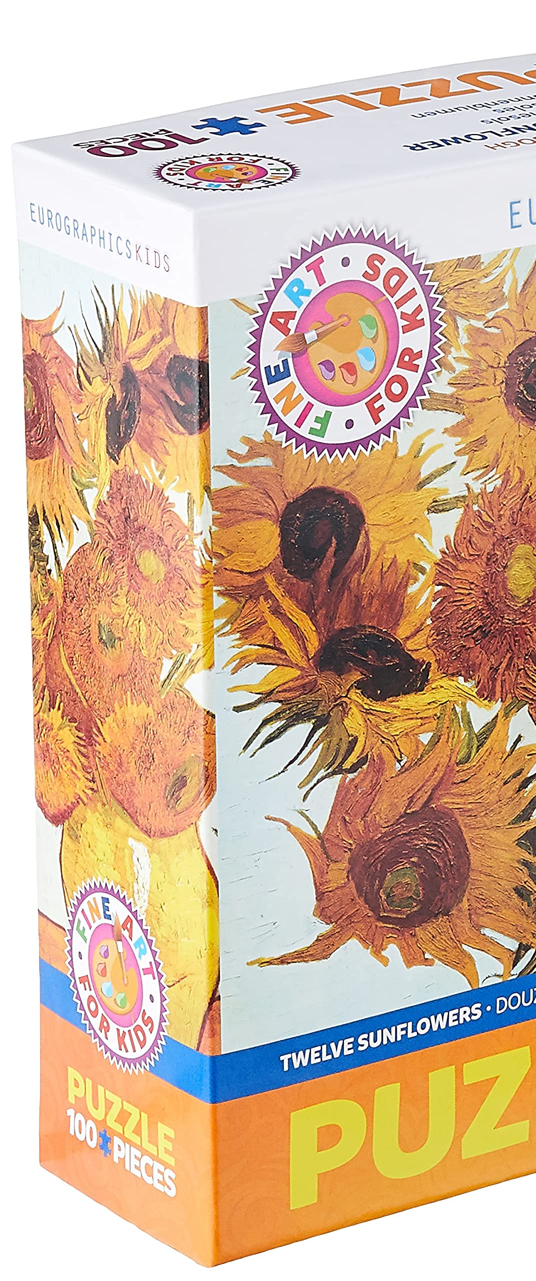 Eurographics Twelve Sunflowers By Vincent Van Gogh 100-Piece Puzzle