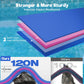 Warmounts Floating Water Mat, 7' X 3' Lily Pad Floating Mat, 3-Layer Tear-Resistant Xpe Foam Water Mat With A 16.4'' Bungee Teth