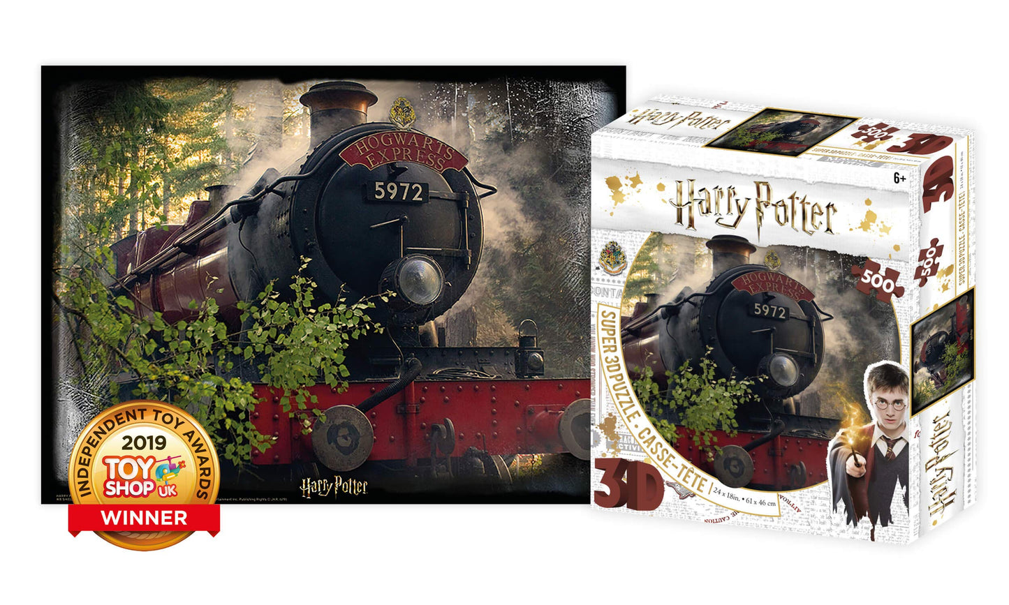 Harry Potter Hogwarts Express 3D Jigsaw Puzzle 500 Piece Multi-Colour
