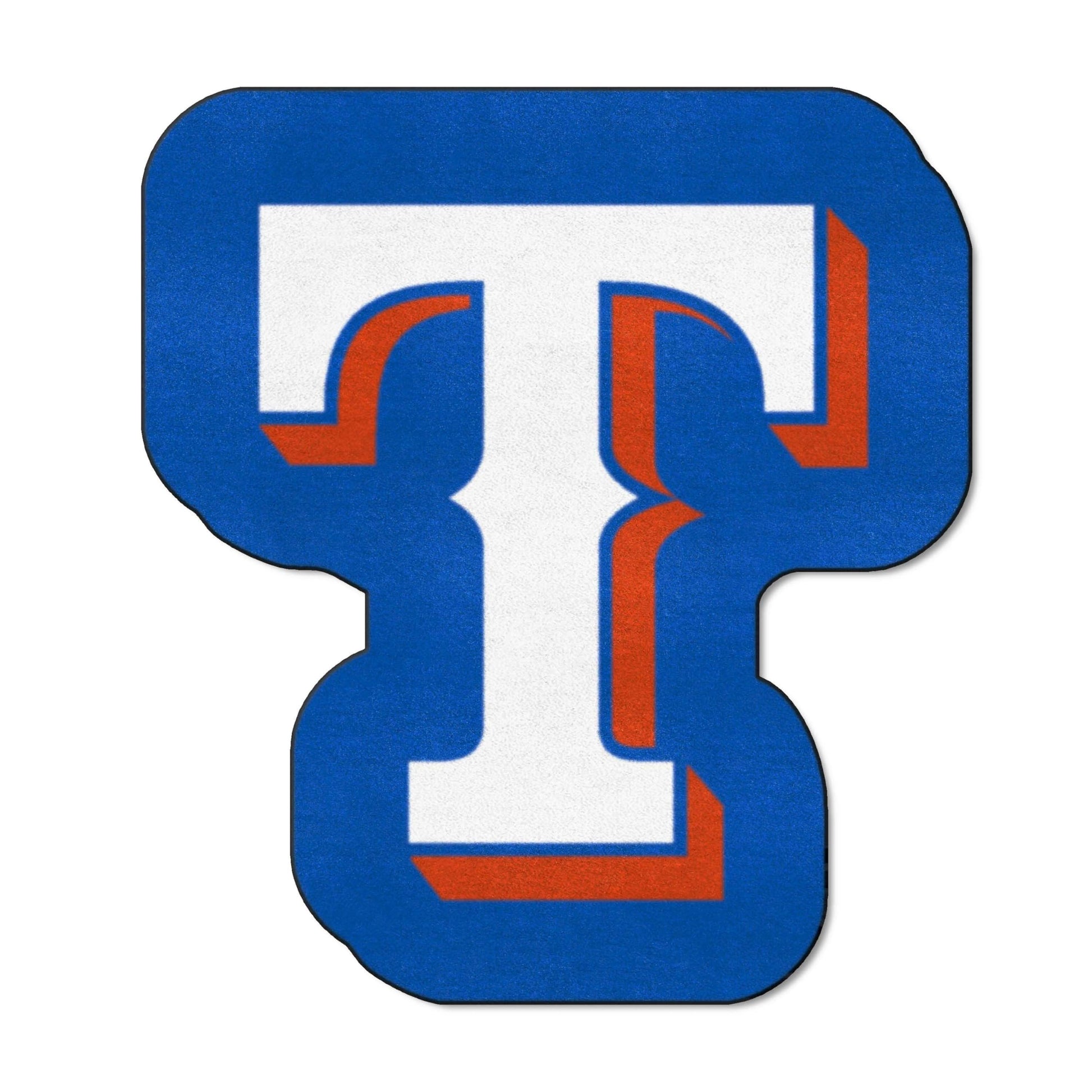 MLB Texas Rangers Mascot Mat, Team Color, One Size