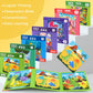 Astaron Magnetic Puzzles For Toddlers, 9-12-16 Pieces Fruits Learning Magnet Puzzles For Road Trip, Educational Travel Toys Car