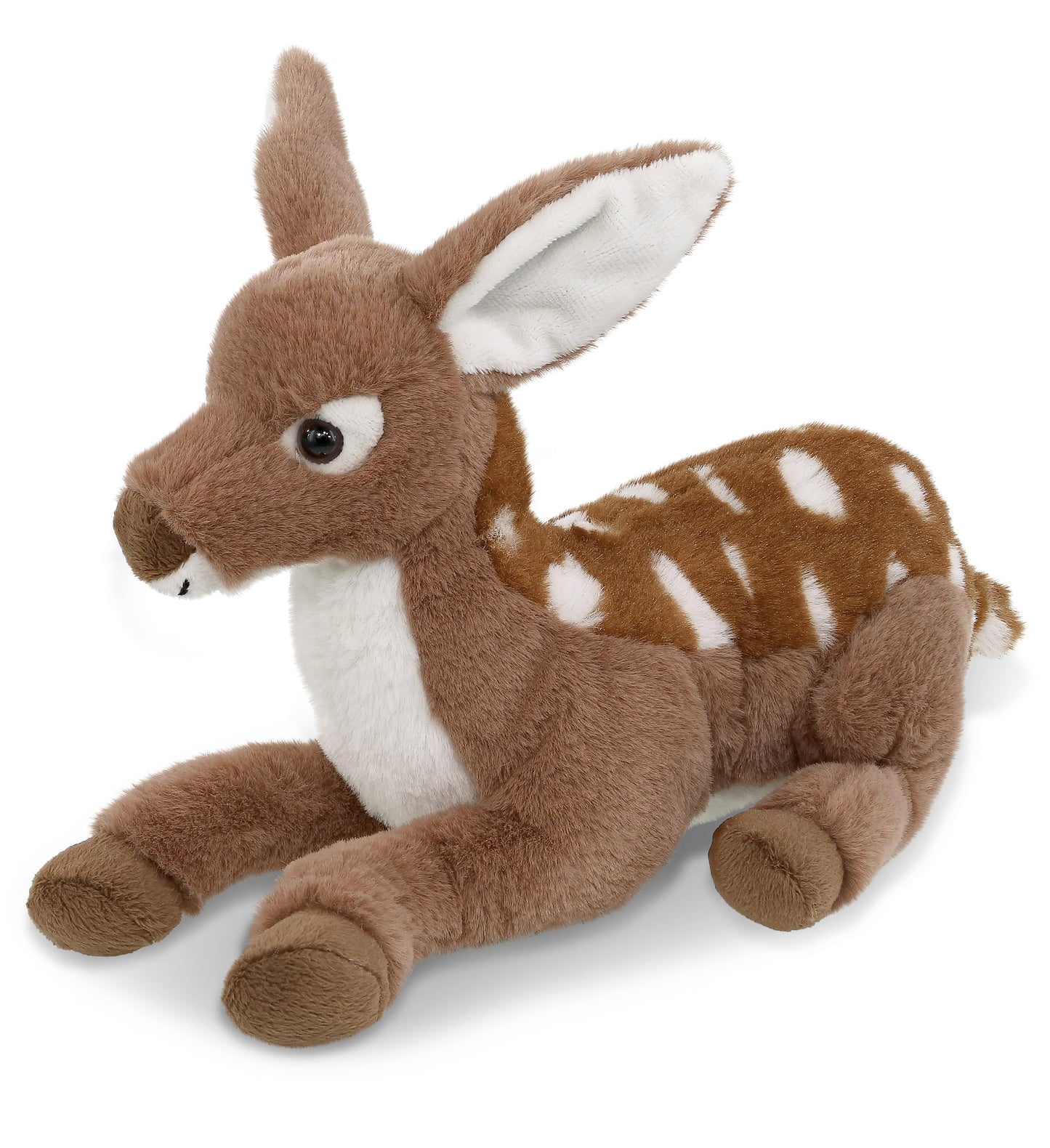 DolliBu Fawn Deer Super Soft Stuffed Animal  Cute Realistic Deer Stuffed Animals for Girls  Boys  mature-themeds Animal Gifts  Kids Nursery Decor for Newborn  Cuddly Soft Baby Plush Toys - 10 Inches