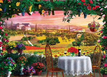 Masterpieces 1000 Piece Jigsaw Puzzle For Adults, Family, Or Youth - Tuscany Hills Views - 19.25''X26.75''