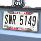 FANMATS 14793 Detroit Red Wings Chrome Metal License Plate Frame, Team Colors, 6.25in x 12.25in