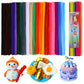 Veroave 200pcs Pipe Cleaners, 20 Colors Thick Pipe Cleaners Craft, Multi-Color Chenille Stems, Art and Craft Supplies, Christmas