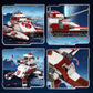 QLT 3 in 1 Space Wars Building Set - X-Wing Fighter, Republic Tank, AV-7 Cannon, Plastic, Model YC329, Compatible with Lego, Ages 6+