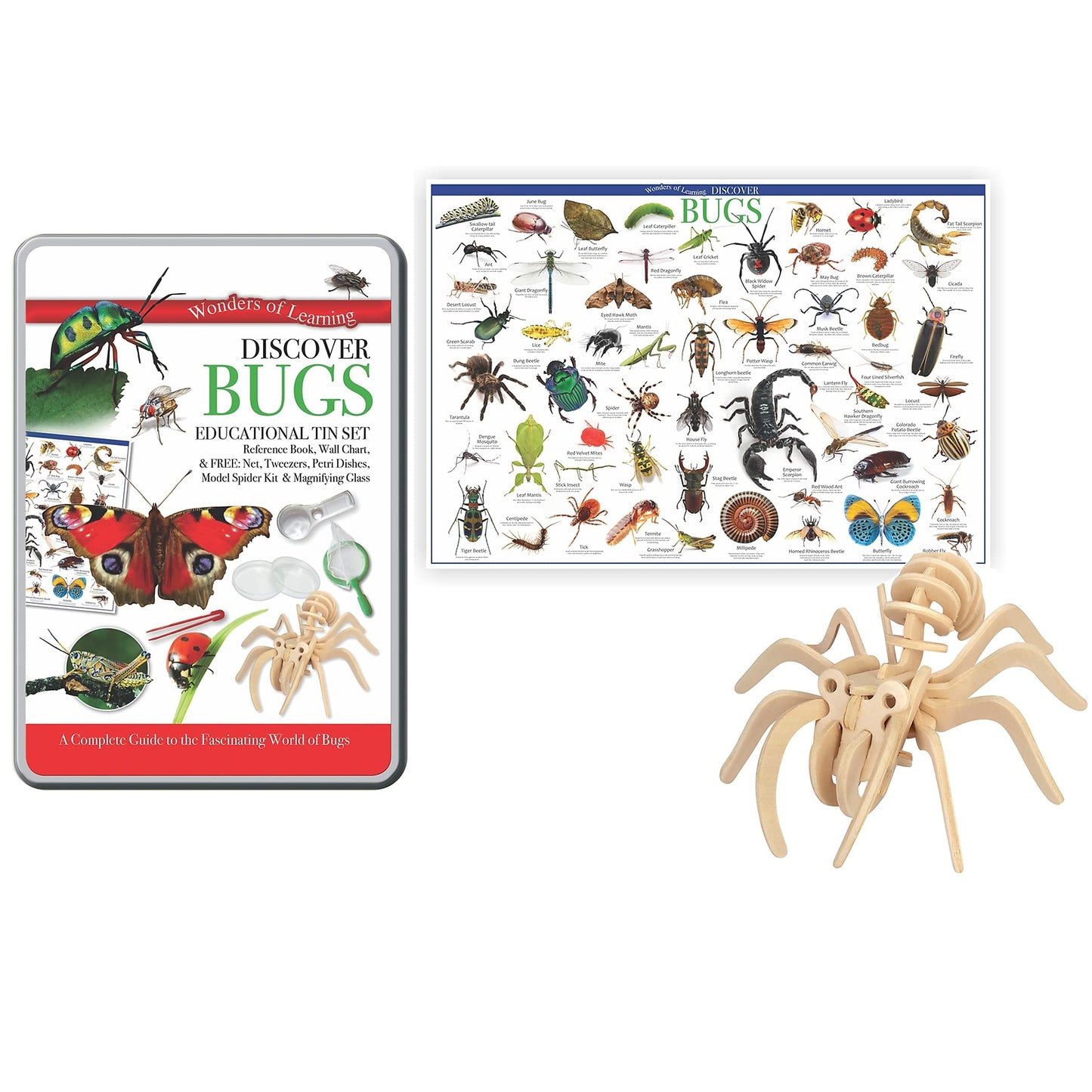 Wonders of Learning Wonders of Learning Tin Set, Discover Bugs