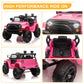 Winado 12V Kids Ride On Truck, Battery Powered Electric Kids Car Vehicle Toy W/Parent Remote Control, Openable Doors, Slow Start