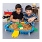 Monster Jam 24-Inch Dirt Arena Playset with 2lbs Monster Dirt & Exclusive Die-Cast Truck, Model 6046703, Plastic, Dirt Arena Color