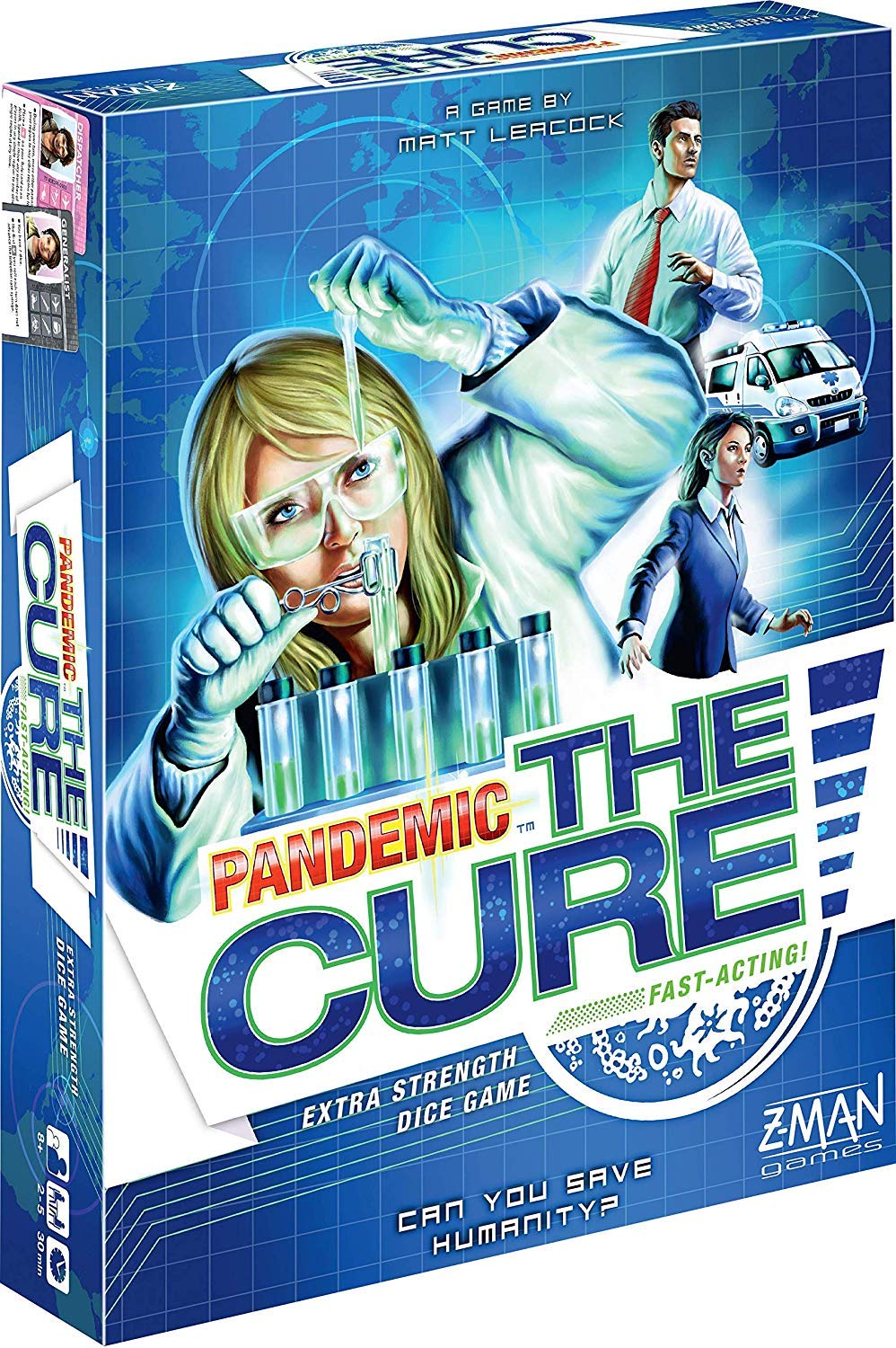 Pandemic The Cure Board Game (Base Game) | Board Game For Adults And Family | Cooperative Board Game | Dice Game | Ages 8+ | 2 T
