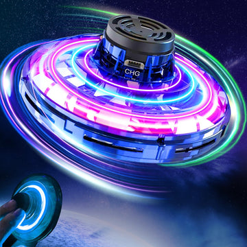 Flying I Fly Spinner, Fidget Spinner Flying Toys, Mini Fly Ufo Hand Controlled Boomerang Drone, Cool Stuff Gadgets Gifts For Kid