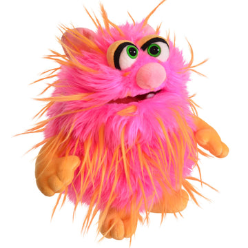 Living Puppets 9-Inch Plush Friendly Monster Hand Puppet - Fine European Design  Ultra-Soft and Cuddly  Promotes Child Development  Safety Certified  Teacher-Recommended for Boys and Girls