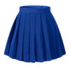 Beautifulfashionlife Girl`S High Waist Pleated Summer Short Sailor Skirts (S,Light Blue)
