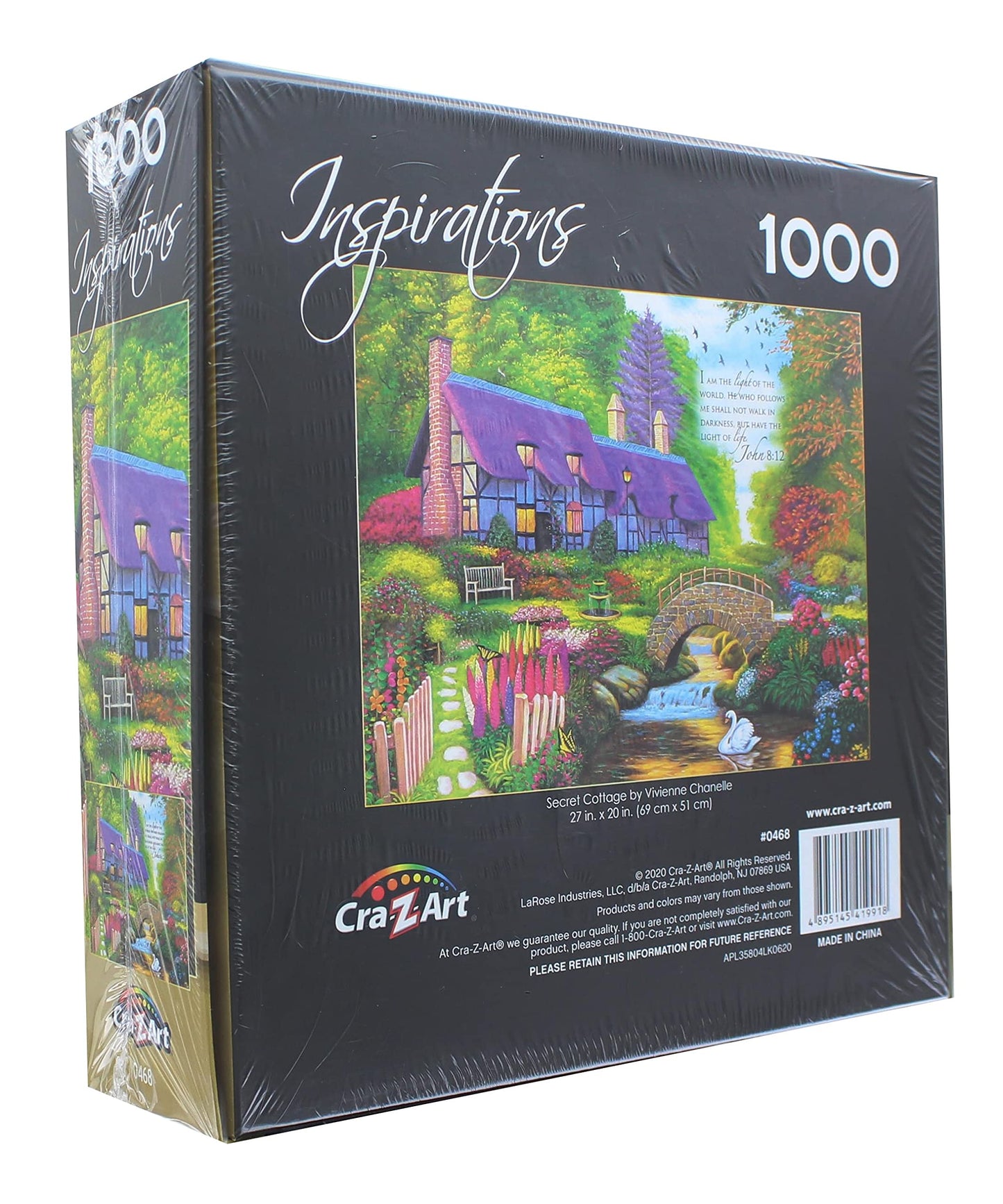 Secret Cottage By Vivienne Chanelle 1000 Piece Puzzle