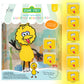 Glo Pals x Sesame Street Water-Activated Bath Toy with 6 Reusable Light-Up Cubes for Sensory Play (Big Bird, Cubes with Characte