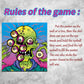 Outus Pin The Eyeball On The Zombie Halloween Party Game, Zombie Game Poster With 24 Pieces Zombie Eyeballs Stickers And 6 Pieces Black Eye Mask