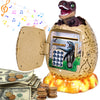 Refasy Kids Toys,Electronic Piggy Bank For Kids Dinosaur Atm Piggy Bank Password Cash Coin Can Money Bank Toy For Children With 