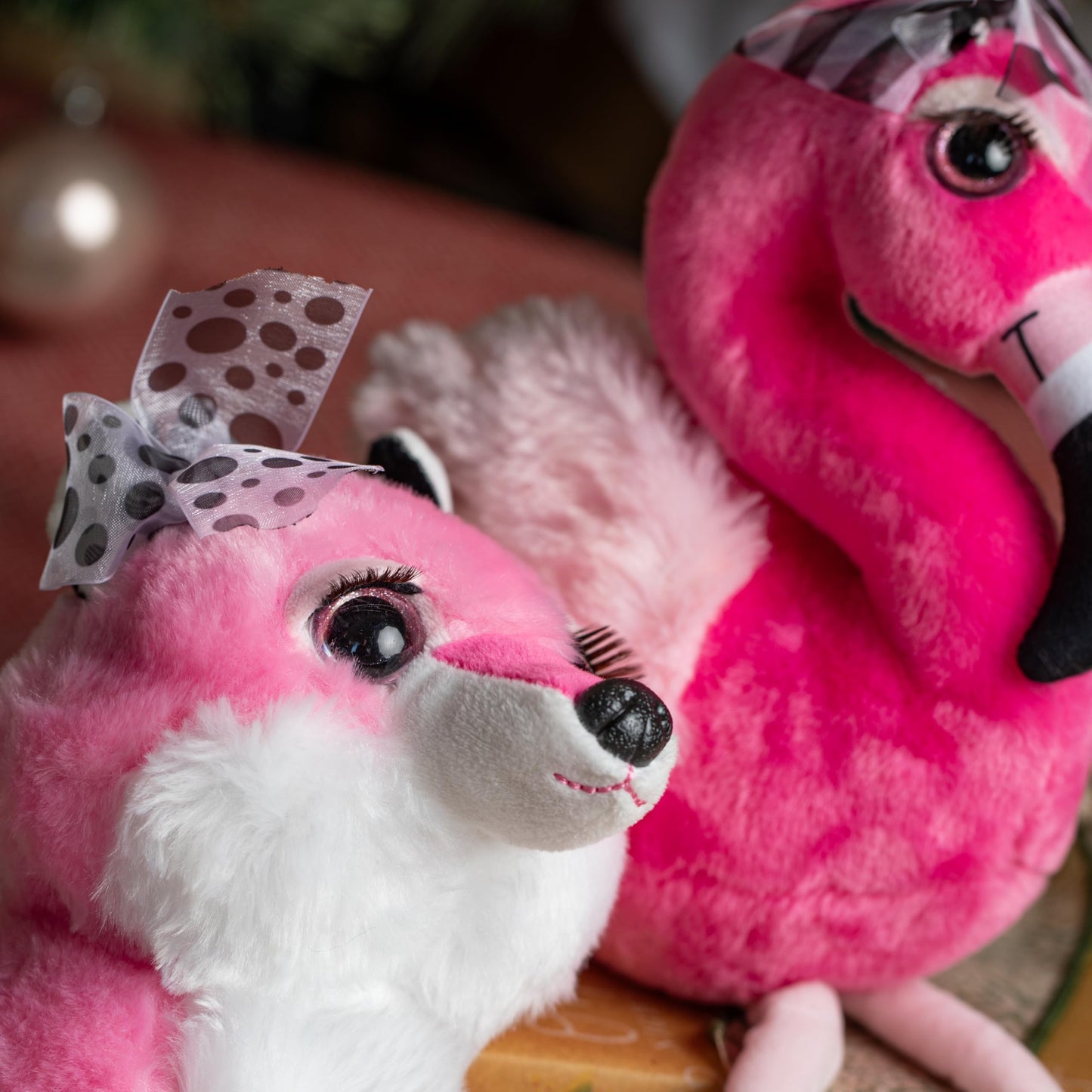 The Petting Zoo Flamingo Stuffed Animal, 14" Pink Plush Toy, Model 718009, Perfect Gift for Girls