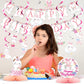 26 Pcs Easter Bunny Birthday Party Decorations Kit Bunny Party Supplies Bunny Birthday Banner Bunny Honeycomb Centerpiece Rabbit