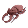 ZHONGXIN MADE 10" Stag Beetle Plush Toy - Soft Polyester Insect Model, Long Locust Color, Unique Gift for Kids