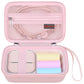 Elonbo Carrying Case For T02 Mini Sticker Printer, Ponek/Omezizy/Zoolion/Memoking T02 Portable Bluetooth Thermal Label Maker Tra