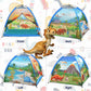 Mnagant Kids Play Tent - Dinosaurs Dome Playhouse, Durable Polyester, Indoor/Outdoor Fun, 47"x47"x43", Perfect Gift for Boys & Girls