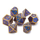 Metal dice Set D&D, 7-Piece Polyhedron DND D20 D12 D10 D8 D6 D4 Dungeons and Dragons Dice Set, Suitable for RPG Game DND dice Se