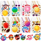 48 Piece Make a Face Own Stickers - Stickers for Kids Your Own Face Craft Reward DIY Birthday Party Supply with 8 Designs