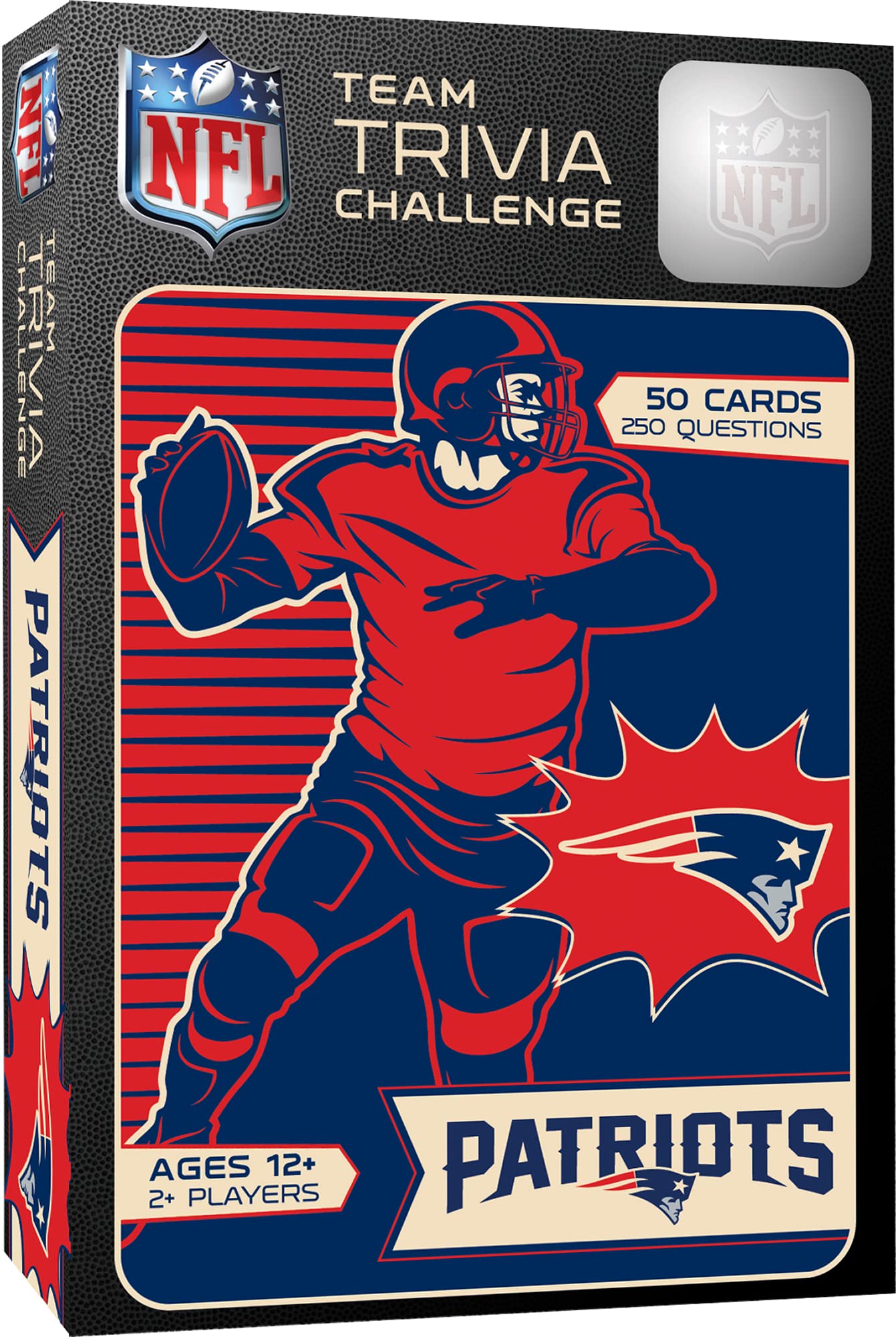 MasterPieces Game Day - NFL New England Patriots - Team Trivia Challenge  Officially Licensed